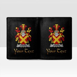 Irish Farren or O Farren Coat of Arms Family Crest Irish Leather Wallet