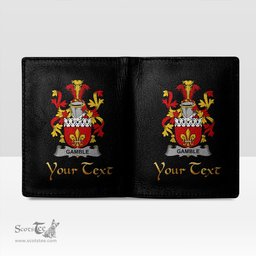 Irish Gamble Coat of Arms Family Crest Irish Leather Wallet