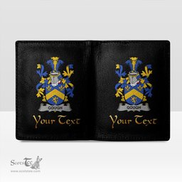 Irish Gough Coat of Arms Family Crest Irish Leather Wallet