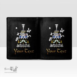 Irish Goodman Coat of Arms Family Crest Irish Leather Wallet