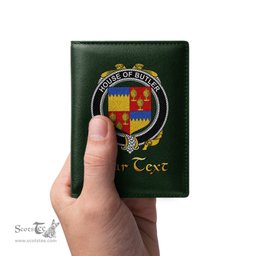 Irish House of BUTLER Coat of Arms Family Crest Irish Leather Wallet