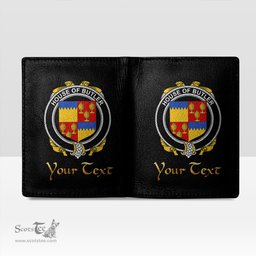 Irish House of BUTLER Coat of Arms Family Crest Irish Leather Wallet