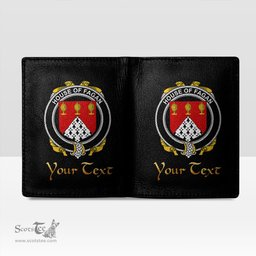 Irish House of FAGAN Coat of Arms Family Crest Irish Leather Wallet