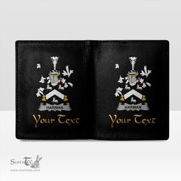 Irish Harman Coat of Arms Family Crest Irish Leather Wallet