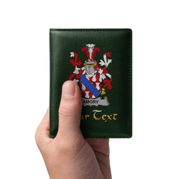 Irish Amory Coat of Arms Family Crest Irish Leather Wallet