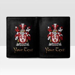 Irish Carkham Coat of Arms Family Crest Irish Leather Wallet