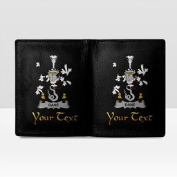 Irish Dane or O Dane Coat of Arms Family Crest Irish Leather Wallet