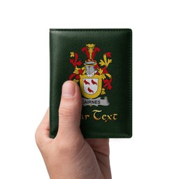 Irish Cairnes Coat of Arms Family Crest Irish Leather Wallet