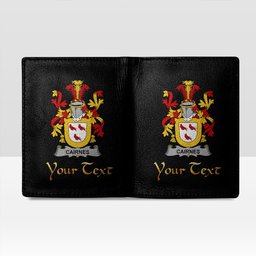 Irish Cairnes Coat of Arms Family Crest Irish Leather Wallet