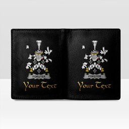 Irish Forster Coat of Arms Family Crest Irish Leather Wallet