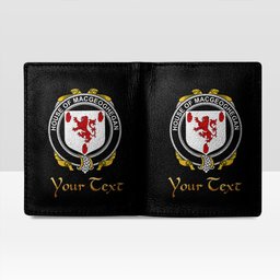 Irish House of MACGEOGHEGAN Coat of Arms Family Crest Irish Leather Wallet