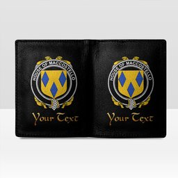 Irish House of MACCOSTELLO Coat of Arms Family Crest Irish Leather Wallet