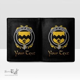 Irish House of MORRIS Coat of Arms Family Crest Irish Leather Wallet