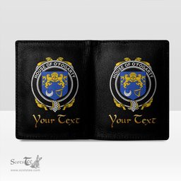 Irish House of O FOGARTY Coat of Arms Family Crest Irish Leather Wallet