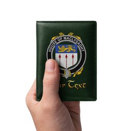 Irish House of MACLYSAGHT Coat of Arms Family Crest Irish Leather Wallet