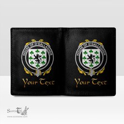 Irish House of O GALLAGHER Coat of Arms Family Crest Irish Leather Wallet