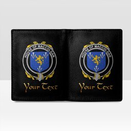 Irish House of MACCOLGAN Coat of Arms Family Crest Irish Leather Wallet