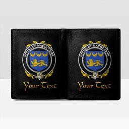 Irish House of MACGOVERN Coat of Arms Family Crest Irish Leather Wallet