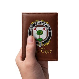 Irish House of MACGERAGHTY Coat of Arms Family Crest Irish Leather Wallet