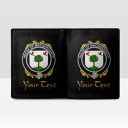 Irish House of MACGERAGHTY Coat of Arms Family Crest Irish Leather Wallet