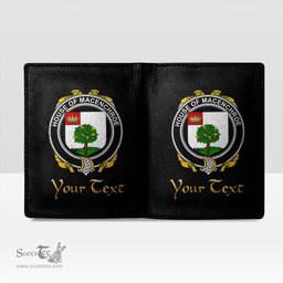 Irish House of MACENCHROE Coat of Arms Family Crest Irish Leather Wallet
