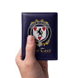 Irish House of O CREAN Coat of Arms Family Crest Irish Leather Wallet