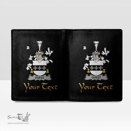 Irish Guest Coat of Arms Family Crest Irish Leather Wallet
