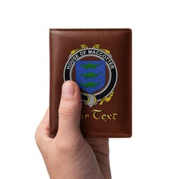 Irish House of MACCOTTER Coat of Arms Family Crest Irish Leather Wallet