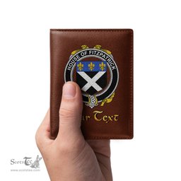 Irish House of FITZPATRICK Coat of Arms Family Crest Irish Leather Wallet
