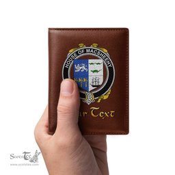 Irish House of MACSHEEHY Coat of Arms Family Crest Irish Leather Wallet