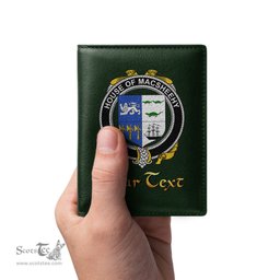 Irish House of MACSHEEHY Coat of Arms Family Crest Irish Leather Wallet