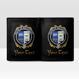 Irish House of MACSHEEHY Coat of Arms Family Crest Irish Leather Wallet