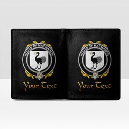 Irish House of MACMAHON Oriel Coat of Arms Family Crest Irish Leather Wallet