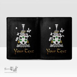 Irish Godley Coat of Arms Family Crest Irish Leather Wallet