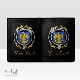 Irish House of O DUNN Coat of Arms Family Crest Irish Leather Wallet