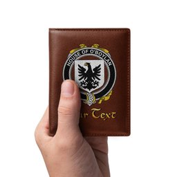 Irish House of O BOYLAND Coat of Arms Family Crest Irish Leather Wallet