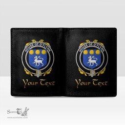 Irish House of O FLYNN Coat of Arms Family Crest Irish Leather Wallet