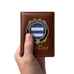 Irish House of MACGILFOYLE Coat of Arms Family Crest Irish Leather Wallet