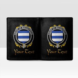 Irish House of MACGILFOYLE Coat of Arms Family Crest Irish Leather Wallet