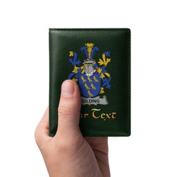 Irish Golding Coat of Arms Family Crest Irish Leather Wallet