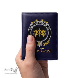Irish House of O CARROLL Coat of Arms Family Crest Irish Leather Wallet