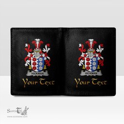 Irish Hickman Coat of Arms Family Crest Irish Leather Wallet