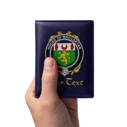 Irish House of MACCARTAN Coat of Arms Family Crest Irish Leather Wallet