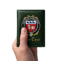 Irish House of O HALLORAN Coat of Arms Family Crest Irish Leather Wallet