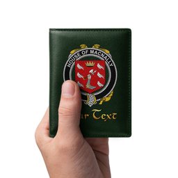 Irish House of MACNALLY Coat of Arms Family Crest Irish Leather Wallet