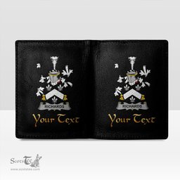 Irish Richards Coat of Arms Family Crest Irish Leather Wallet