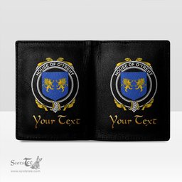 Irish House of O TREHY Troy Coat of Arms Family Crest Irish Leather Wallet