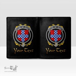 Irish House of TAAFFE Coat of Arms Family Crest Irish Leather Wallet
