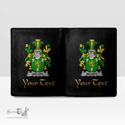 Irish Melody or O Moledy Coat of Arms Family Crest Irish Leather Wallet