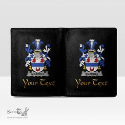 Irish McArdle Coat of Arms Family Crest Irish Leather Wallet